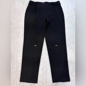 NYC Women's Classic Black Straight Leg Pants